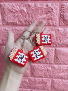 Móc khoá hình bỏng ngô cute
