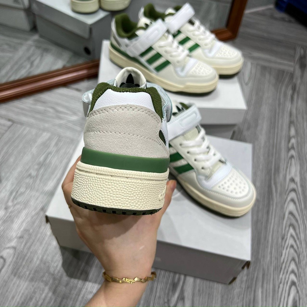GIÀY ADI.DAS FORUM 84 LOW WHITE GREEN LAI AU