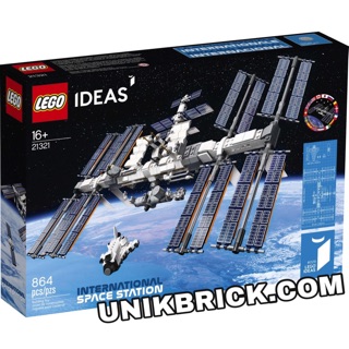 Lego UNIK BRICK 21321 International Space Station Trạm không gian quốc tế trong Ideas chính hãng .