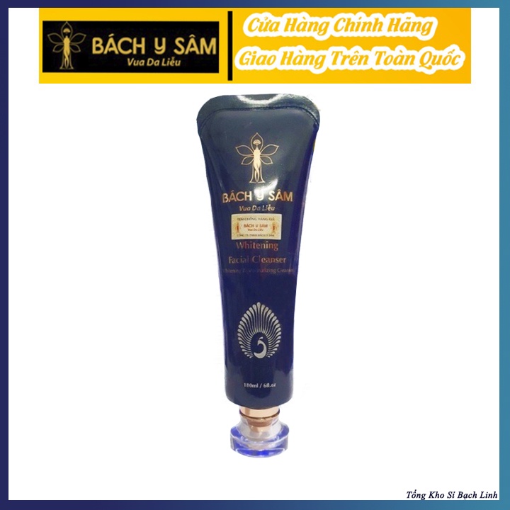 Sữa Rửa Mặt Bách Y Sâm DA NÁM TRẮNG SÁNG DA 180ml (Sữa Rửa Mặt Bạch Linh)