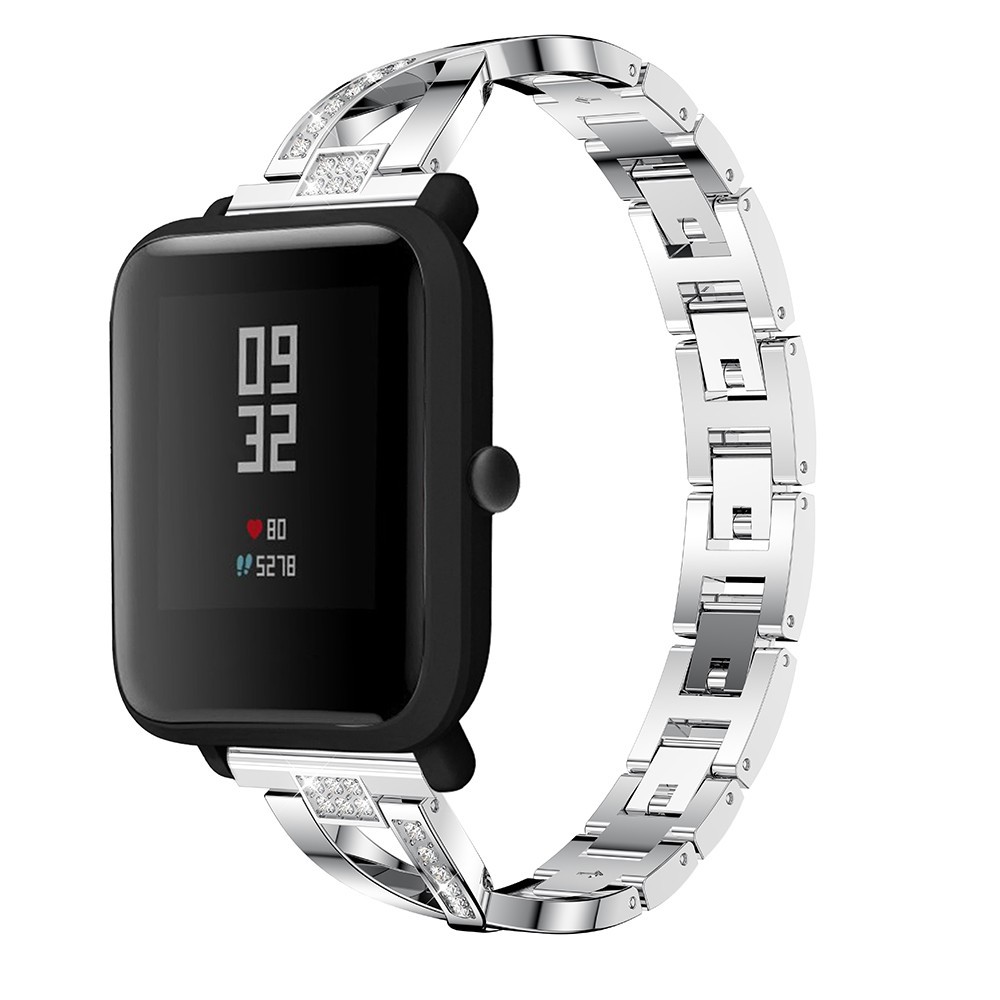 Dây đeo đồng hồ kim loại thay thế cho Xiaomi Huami Amazfit Bip/GTS 2 mini/GTS/GTS 2/Bip S/Bip U/Amazfit GTR 42mm