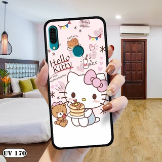 Ốp lưng  HUAWEI Y9 2019 - Lưng nhám viền dẻo in 2D