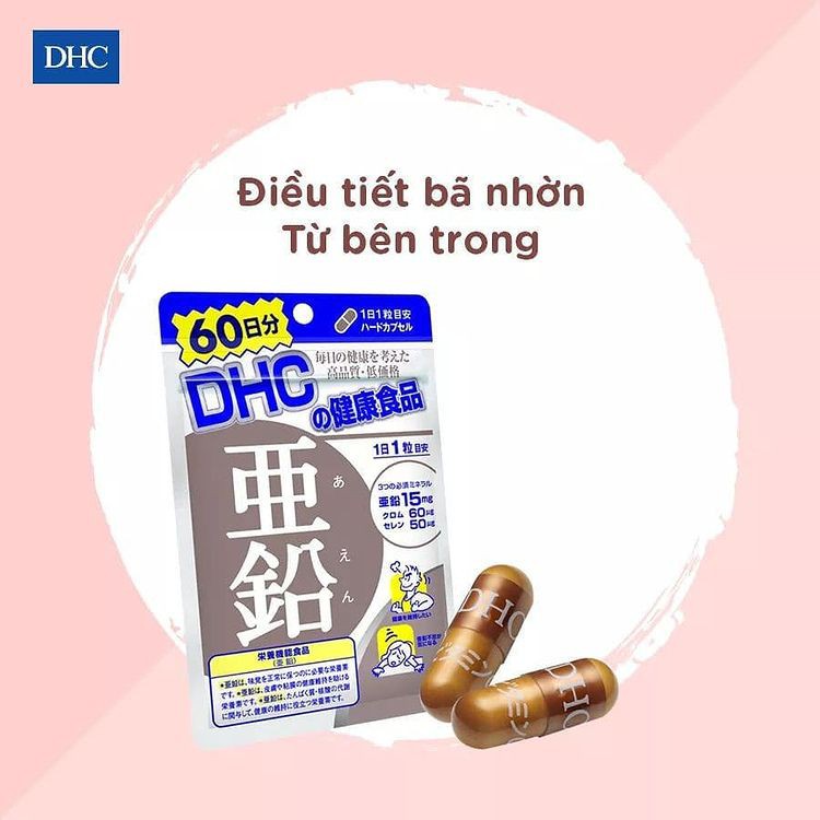 Kẽm DHC Viên Uống Giảm Mụn Và Bổ Não DHC ZinC 15 và 30 ngày - Viebeauty | BigBuy360 - bigbuy360.vn