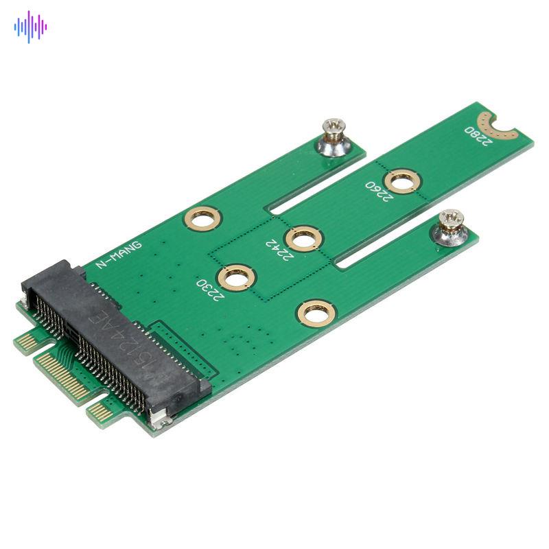 Thẻ chuyển đổi giao diện Msata Mini PCI-E 3.0 Ssd sang Ngff M.2 B