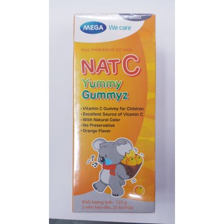 NAT C YUMMY- KẸO BỔ SUNG VITAMIN C
