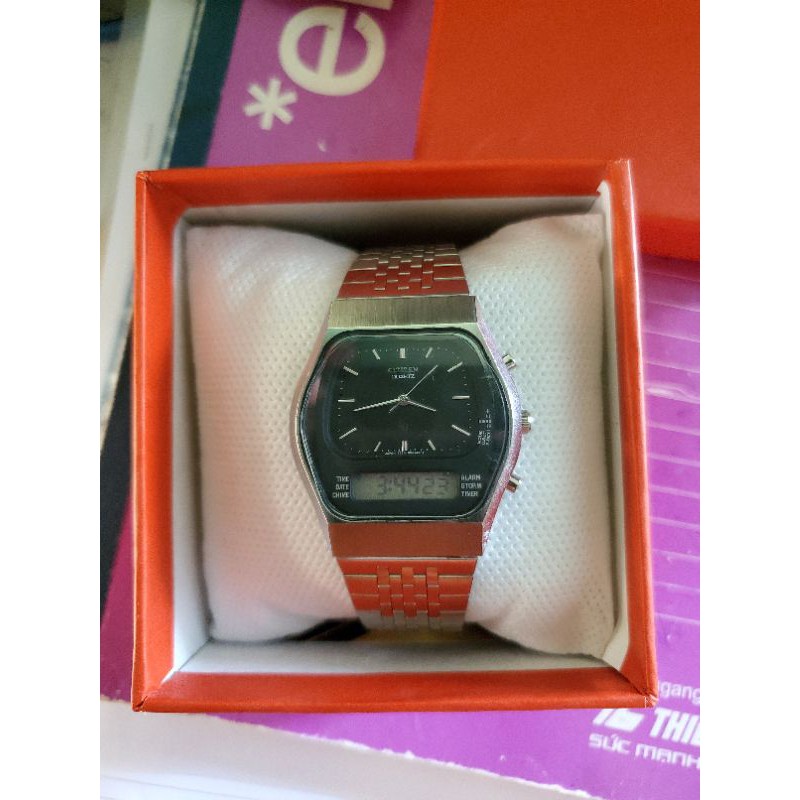 Đồng hồ nam, nữ Citizen GN-4W-U nguyên zin made in Japan