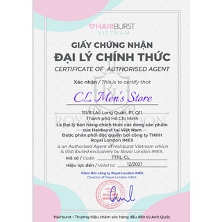 Xịt phồng tóc HAIRBURST VOLUME & GROWTH ELIXIR