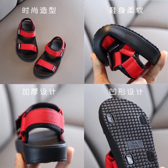 Sandal bé trai 2 quai mềm nhẹ