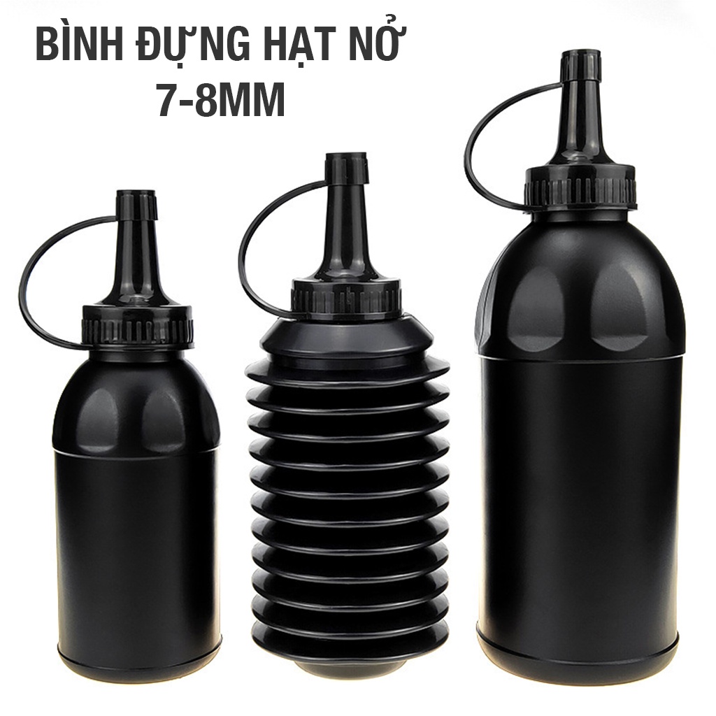 Bình Đựng Hạt Nở 7mm-8mm, Thạch Nở - 2 Loại Cứng & Đàn Hồi