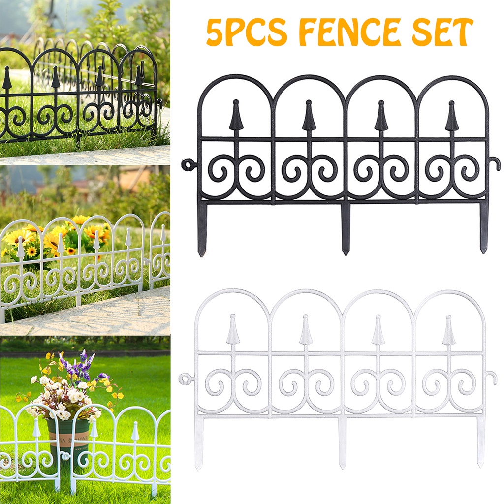 Set 5 Hàng Rào Trồng Cây Trang Trí Sân Vườn Linh Hoạt Tiện Dụng