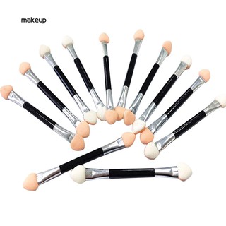 Set 12 cọ trang điểm mắt 2 đầu