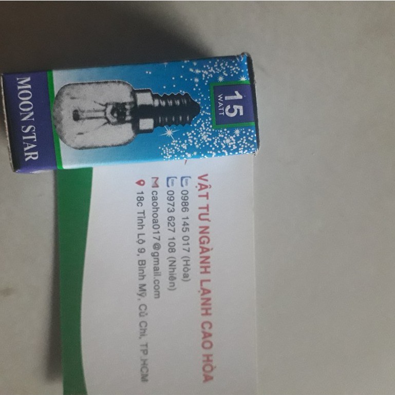 Bóng đèn tủ lạnh 15W đui xoáy chuôi E12 E14 | BigBuy360 - bigbuy360.vn