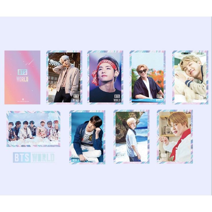 Set card đục Bangtan và thành viên