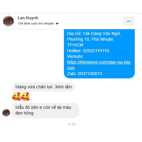 [Có Sẵn] Giày Nữ Búp Bê Big Size 39 Đến 44 Mũi Vuông Xinh Xắn Thương Hiệu Himistore