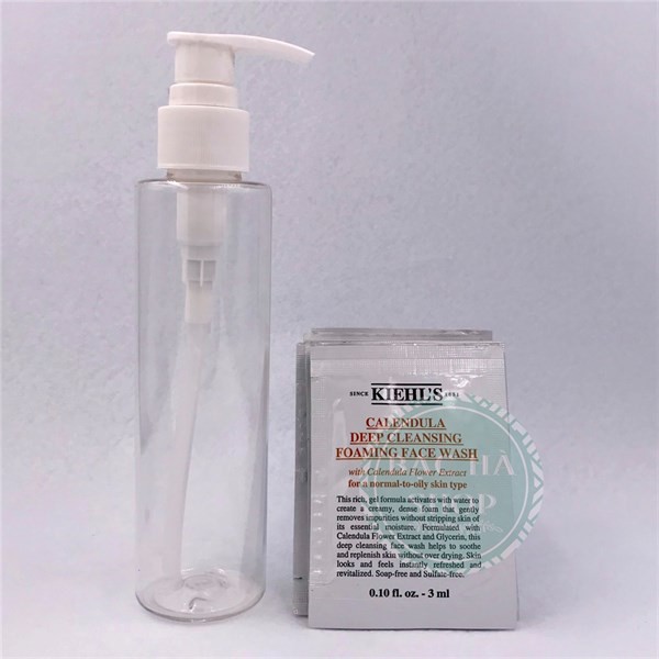 Kiehl's / Kiehls Combo Sample Sữa Rửa Mặt Hoa Cúc Calendula Deep Cleansing Foaming Face Wash 120ml(3ml x 40 gói)