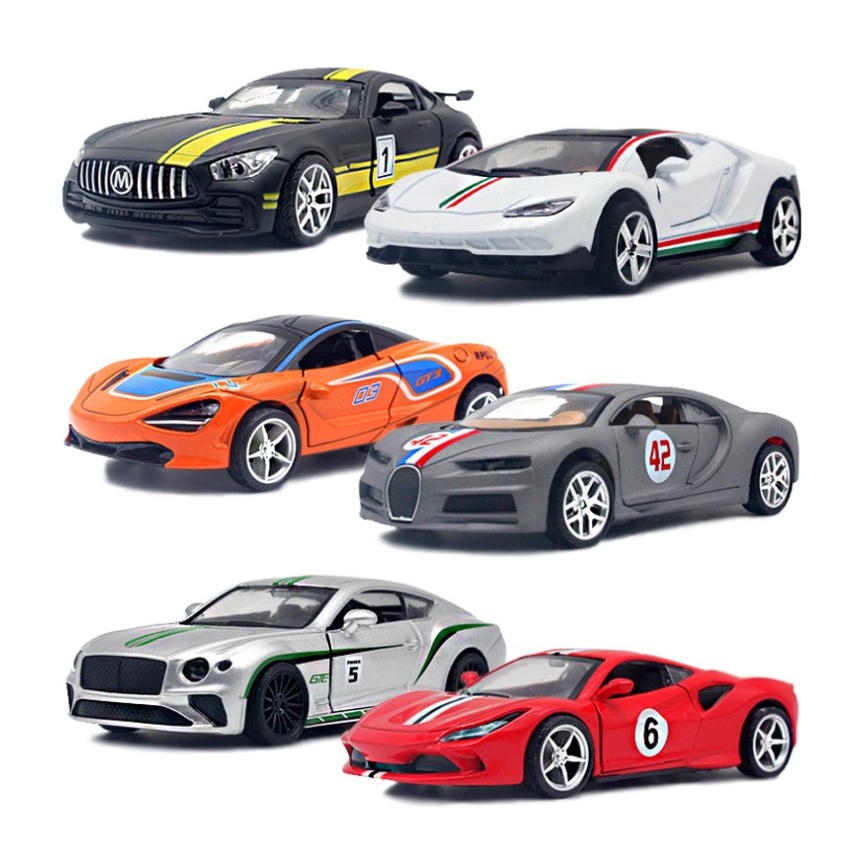 Mô hình xe thể thao Racing cho bé Racing tỷ lệ 1:36