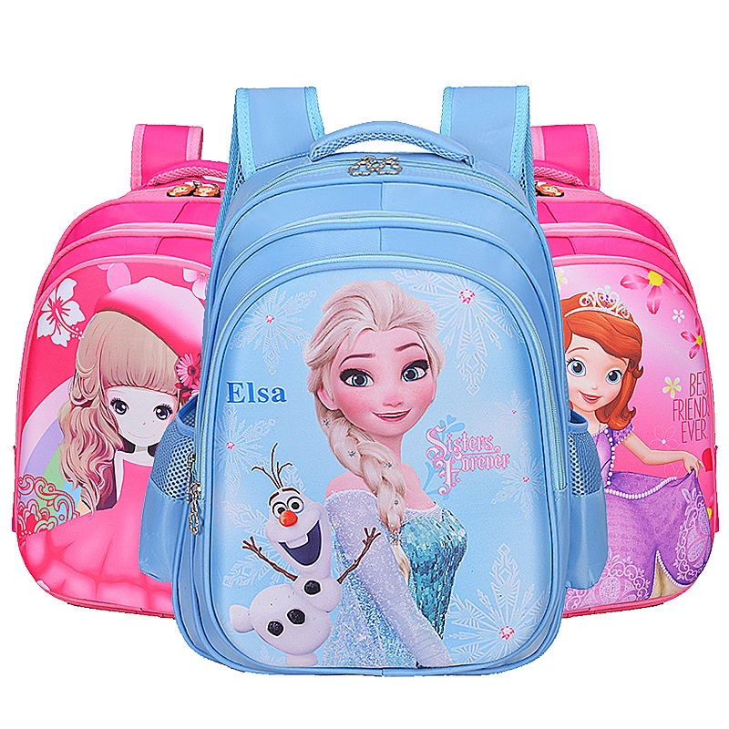 Disney Balo Đi Học In Hình Công Chúa Elsa Anna Trong Phim Frozen 2 Cho Bé Mẫu Giáo