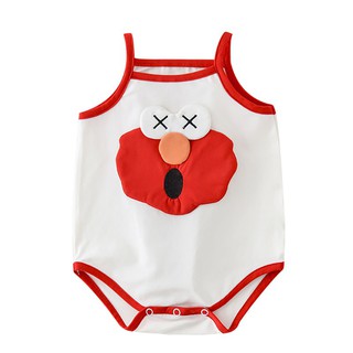 Jumpsuit Sát Nách Chất Cotton Cho Bé