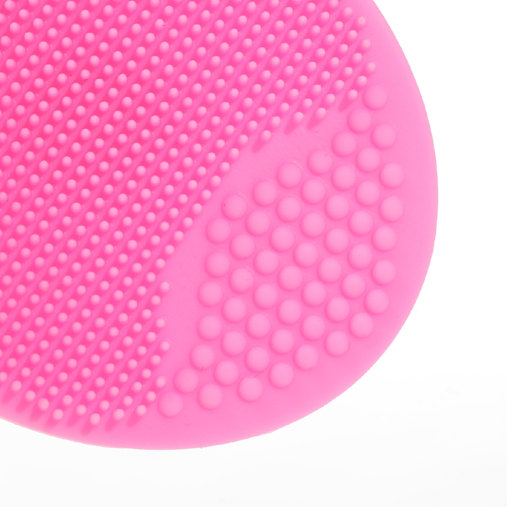 Cọ silicone rửa mặt tẩy tế bào chết lẫn mụn đầu đen