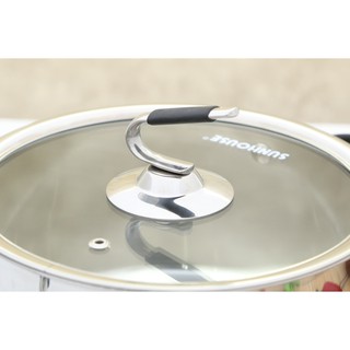 Bộ nồi inox 3 đáy Sunhouse SH891