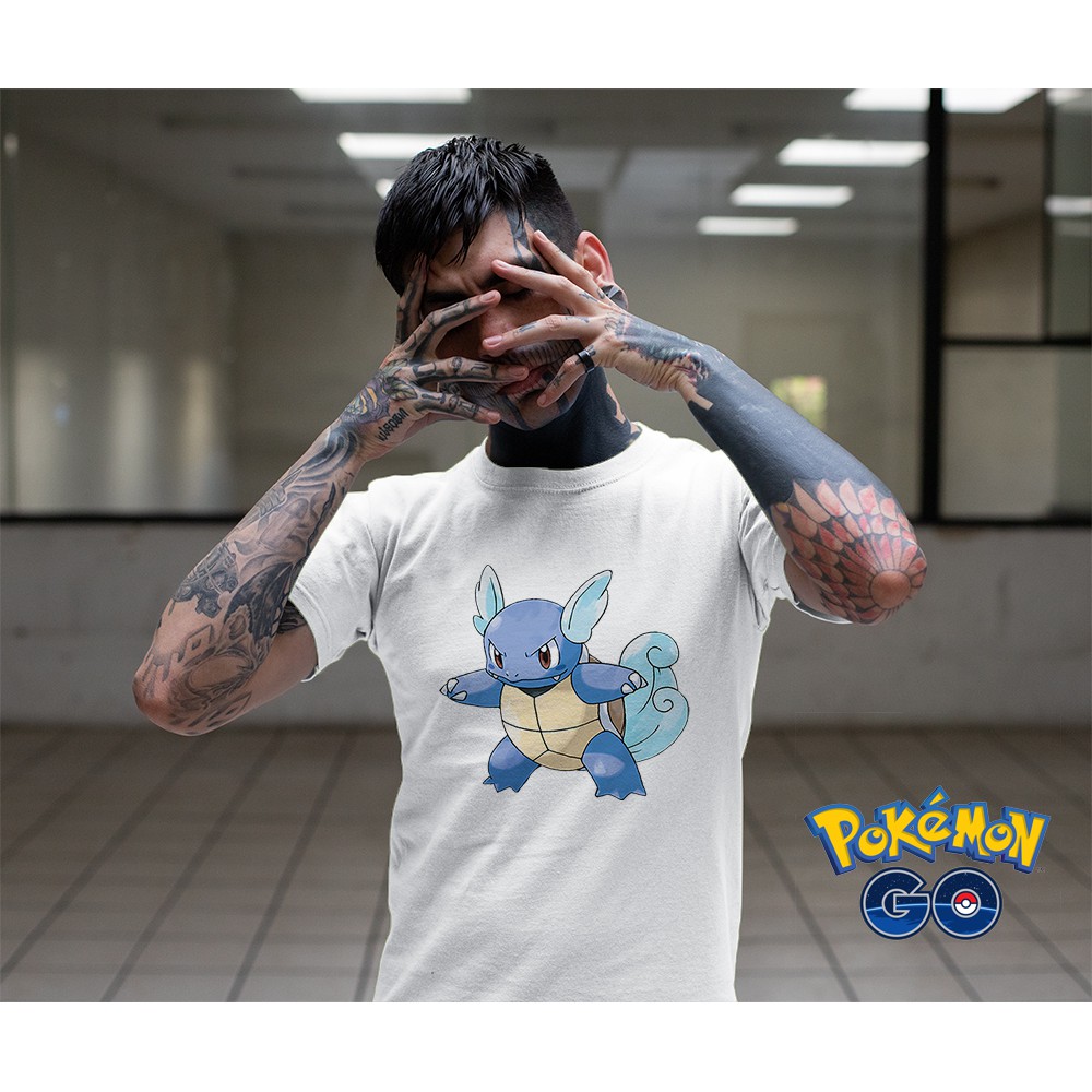 Áo thun Cotton Unisex - Game - Pokemon GO - Pokemon Kameil