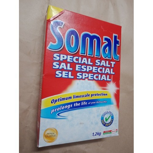 Muối rửa bát Somat hộp 1.2kg - làm mềm nước cho máy