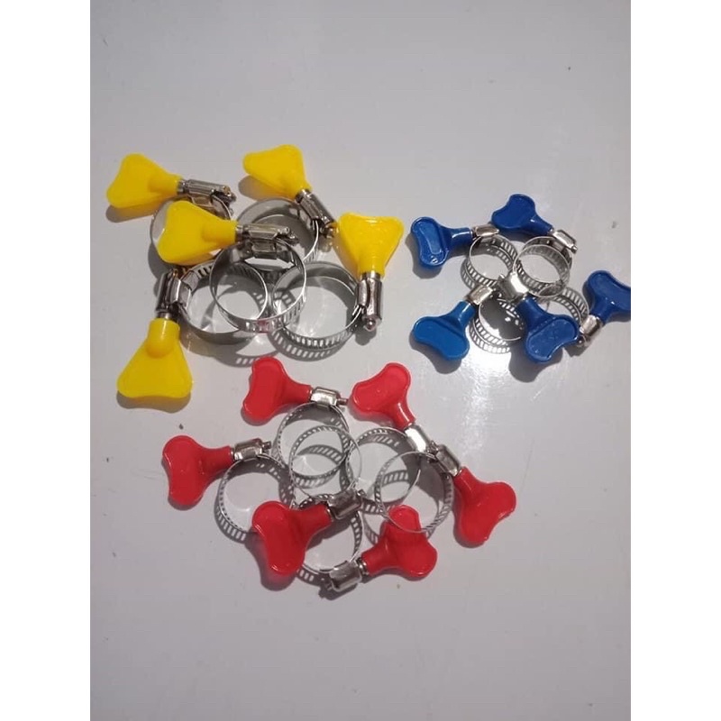 Đai siết ốc, đai siết inox 201, đai siết cổ dê có van vặn tay