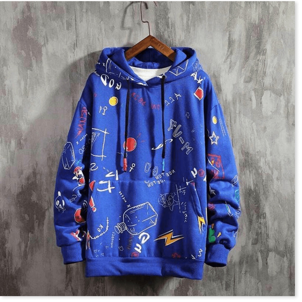 Áo hoodies form to y hình UNISEX HOẠ TIẾT ĐỘC ĐÁO KOKO MI