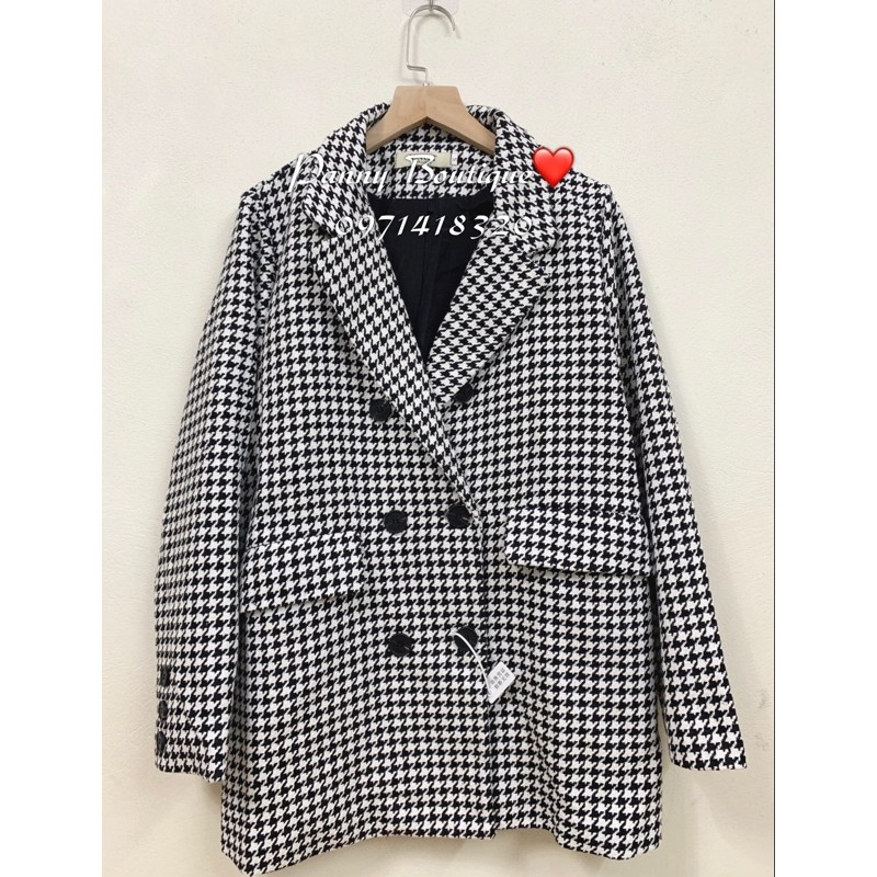 [Order có ảnh thật] Vest Blazer kẻ hoạ tiết zíc zắc cá tính 🖤, style ulzzang Hàn Quốc 🌻 Panny Boutique 🌻 | BigBuy360 - bigbuy360.vn