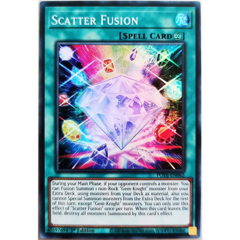 [Thẻ Yugioh] Scatter Fusion |EN| Super Rare