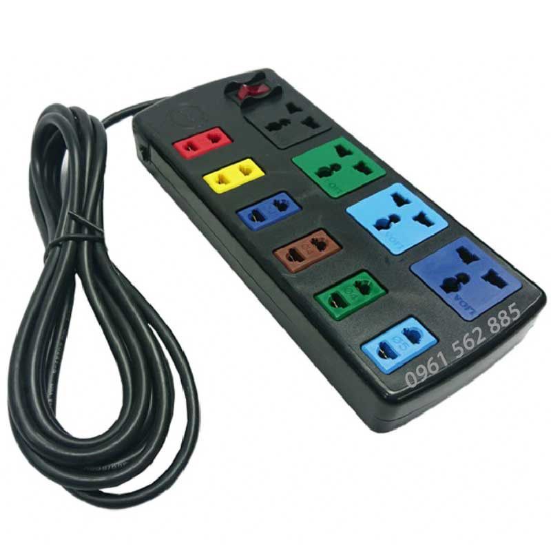 LiOA 17112 4D6S32 3m Ổ cắm kéo dài đa năng kết hợp