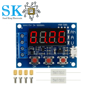 Máy kiểm tra pin ZB2L3 LED màn hình kỹ thuật số 18650 kiểm tra dung lượng chì
