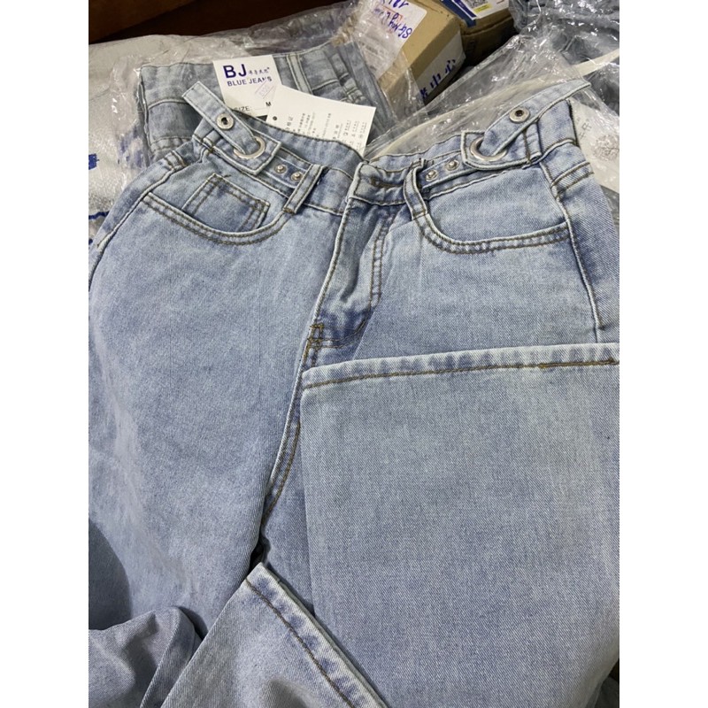 [SẴN] QUẦN JEANS NÚT BẤM (có bill +ảnh thật điện tử mua hàng tại Trung)