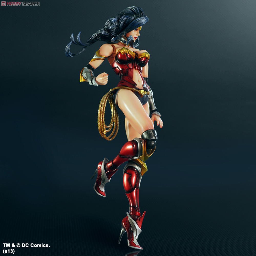 MÔ HÌNH CHÍNH HÃNG PLAY ARTS KAI NO.2  WONDER WOMAN LIKE NEW