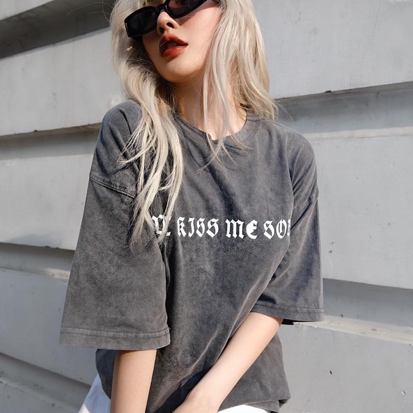 Áo thun Unisex Sober Wash Tee phông nam nữ tay lỡ oversize form rộng