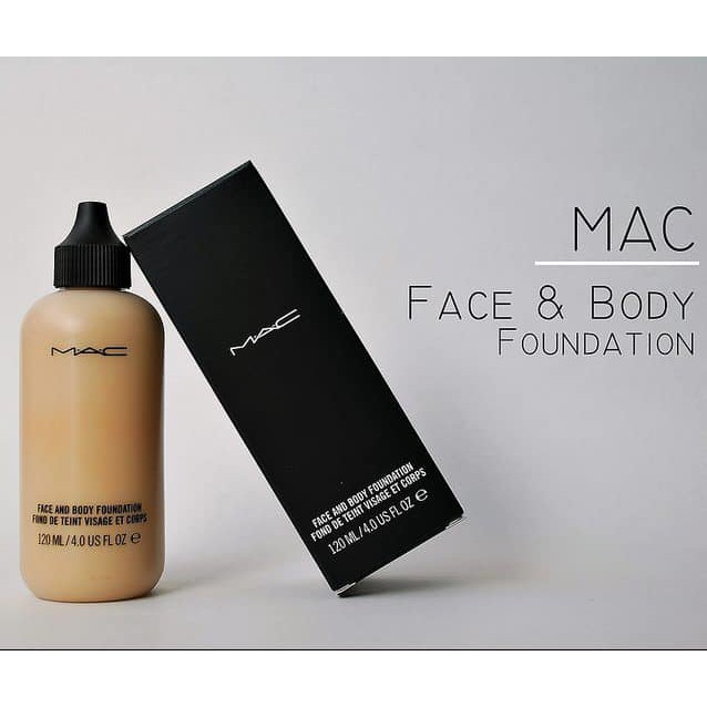 KEM NỀN MAC STUDIO FACE AND BODY FOUNDATION 120ML CHÍNH HÃNG - 5410