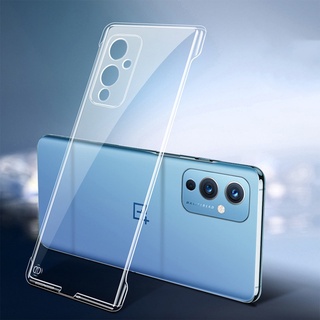 Ốp điện thoại PC cứng trong suốt không viền siêu mỏng cho OnePlus 9 8 7T 7 Pro 9R 8T