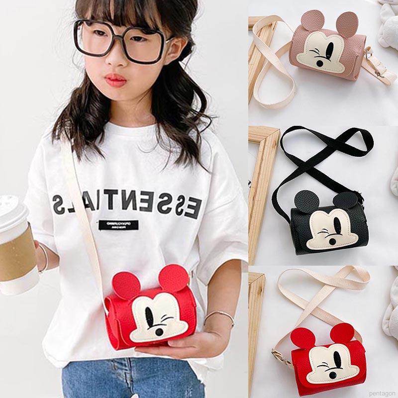 Túi đeo chéo hình chuột Mickey hoạt hình cho bé