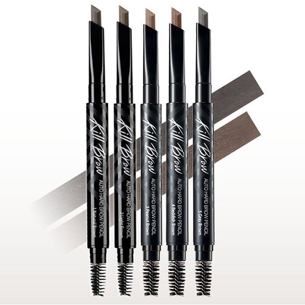 Bút kẻ lông mày CLIO Kill Brow dạng xoay tông màu nâu 0.31g