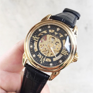 ĐỒNG HỒ CƠ TỰ ĐỘNG NAM AUTOMATIC CHÍNH HÃNG FNGEEN TD3 DÂY DA CAO CẤP THỜI TRANG ĐẸP GIÁ RẺ