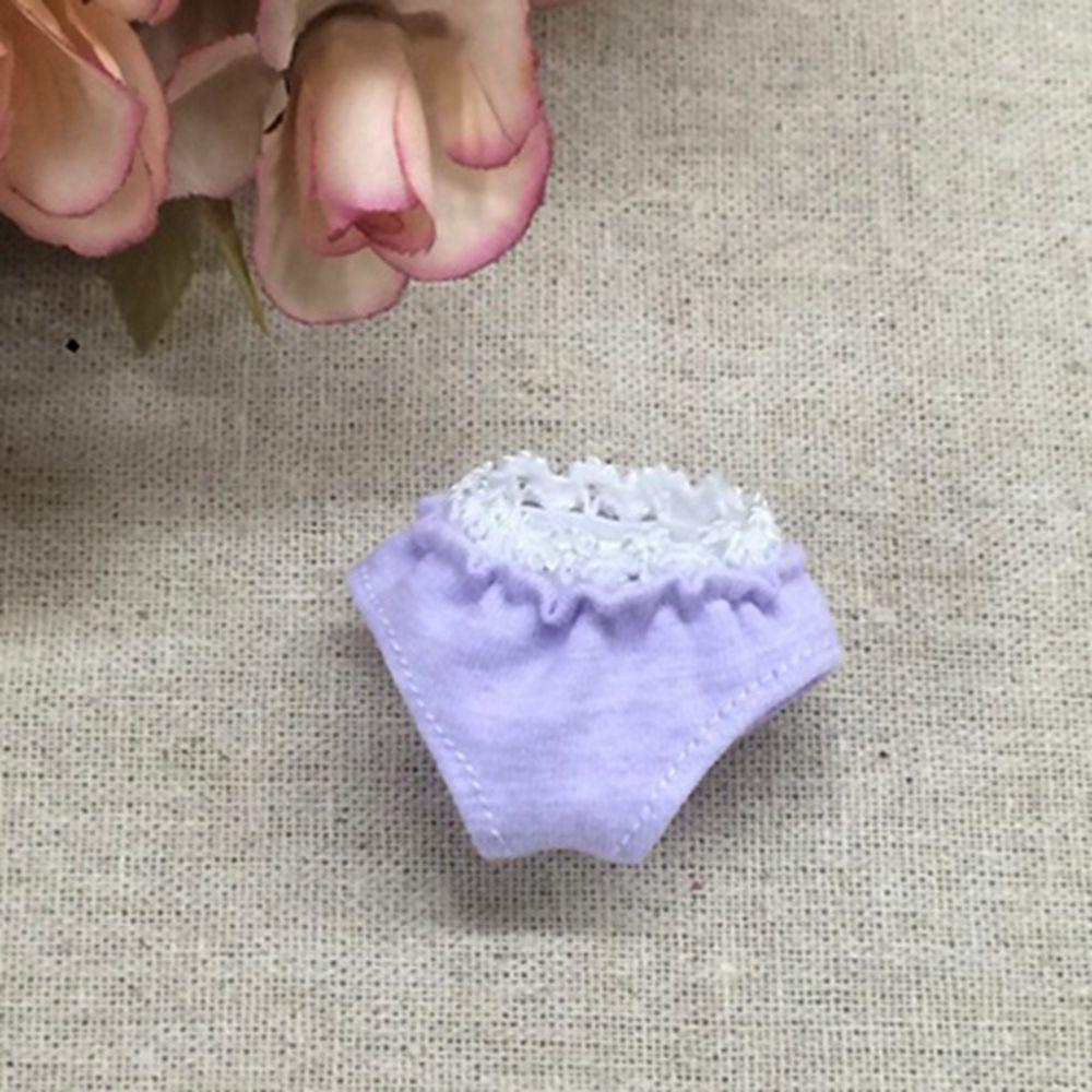 LUOL Quần Lót Cotton Phối Ren Xinh Xắn Cho Búp Bê