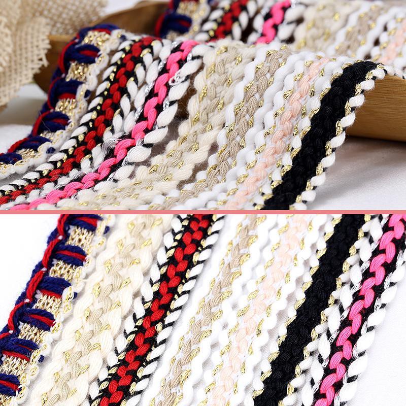 Dải dây ren dệt trang trí đường viền quần áo váy thời trang cho nữ