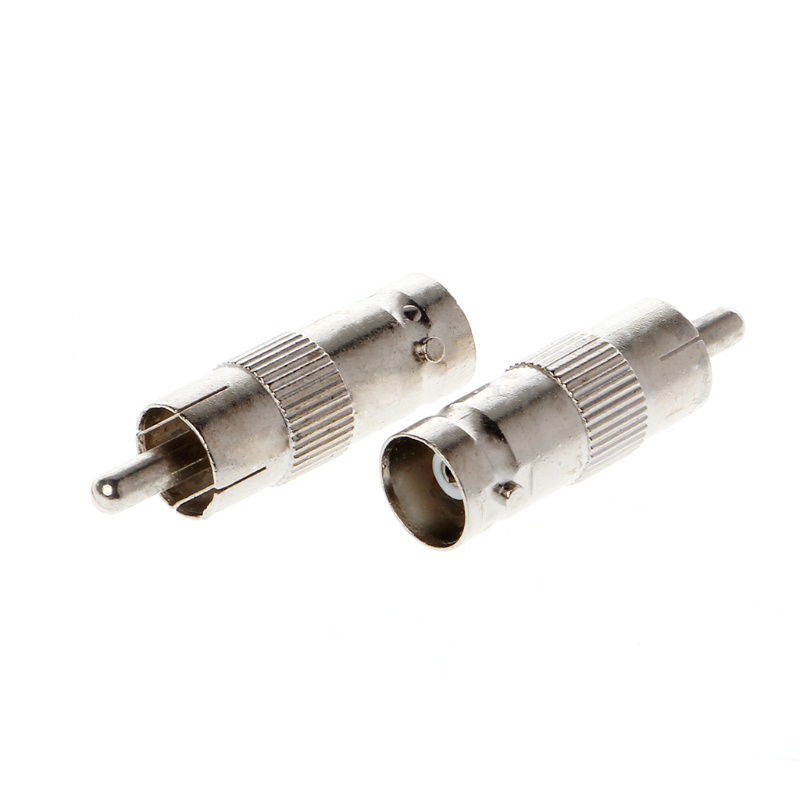 Set 10 Đầu Nối Chuyển Đổi Giắc Cắm BNC Sang Ổ Cắm RCA Chuyên Dụng