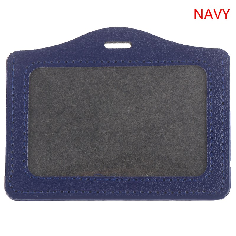 1 Túi Da PU Đựng Thẻ ID Nhiều Màu Thời Trang