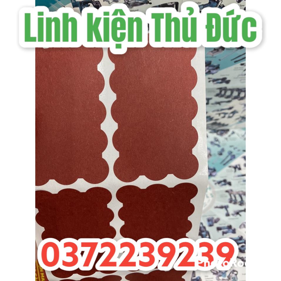 Lktd BN. Giấy dán bảo vệ, cách nhiệt chống cháy khối pin 2*5, 3*5cell 18650 có keo.