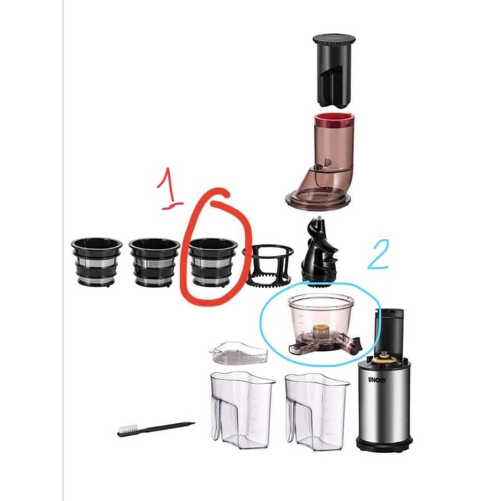 Lưới lọc tinh  thay thế cho máy ép chậm Unold 3in1 78265  - TÀI TRANG HÀNG ĐỨC