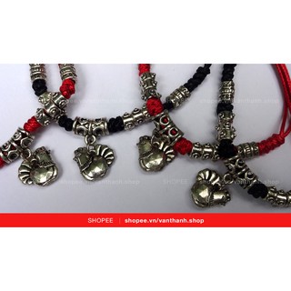 Dây đeo tay may mắn charm Gà Trống