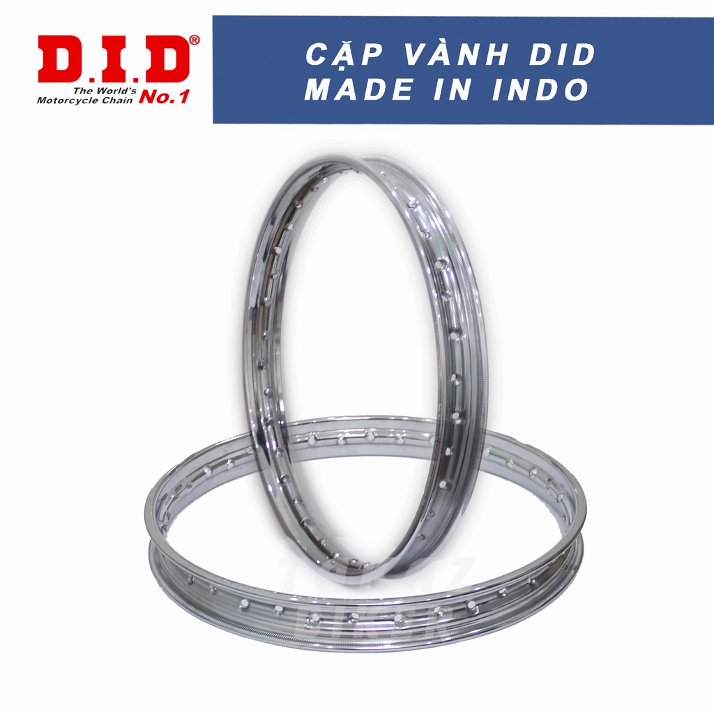 B1 Vành DID 1.2  - 1.4  hoặc 1.6  trước sau Dream - Wave 100 - Future - RS - Future 125 made in indonesia