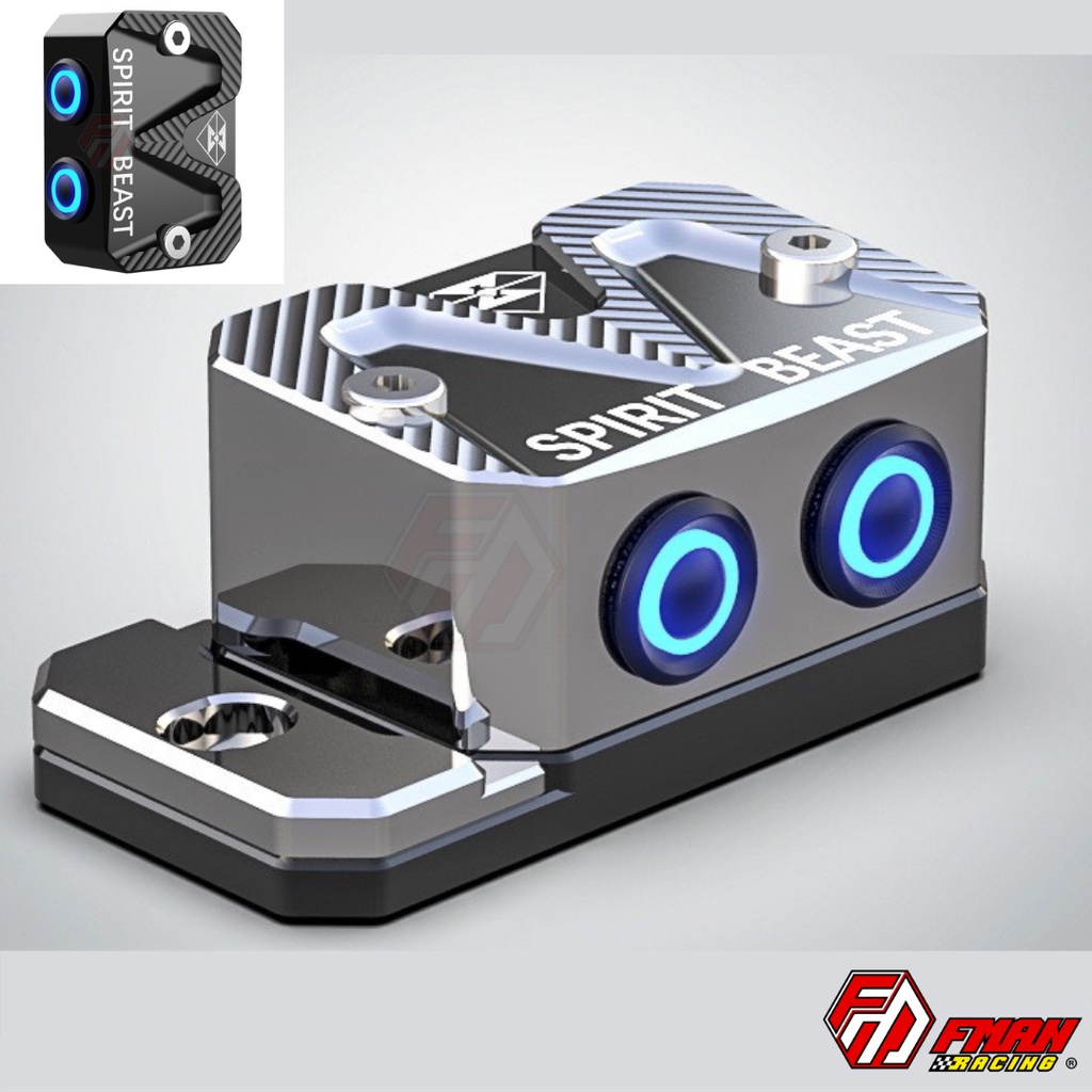 CÔNG TẮC LED CNC 2 NÚT SPIRIT BEAST CHÍNH HÃNG