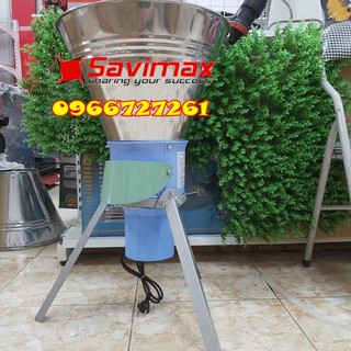 Máy băm cỏ voi, máy băm rau bèo,máy băm rau dạng phễu công suất 400W dùng mini cho gia đình